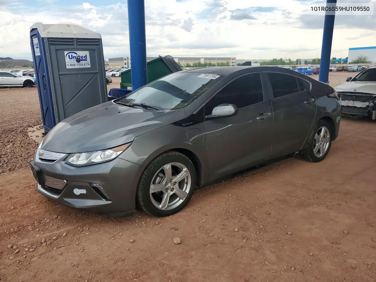 CHEVROLET VOLT 2017, VIN 1G1RC6S59HU109550
