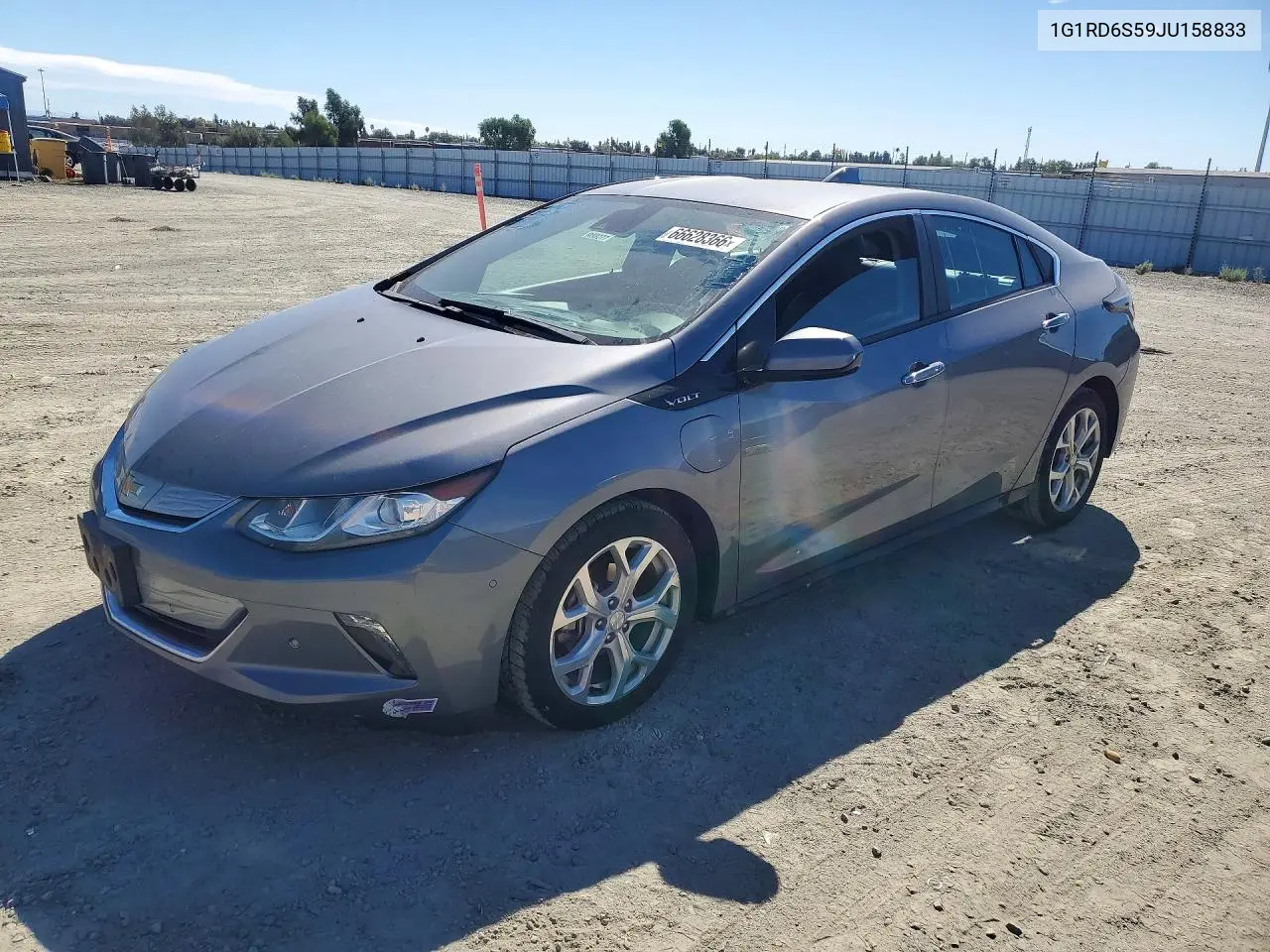 CHEVROLET VOLT 2018, VIN 1G1RD6S59JU158833