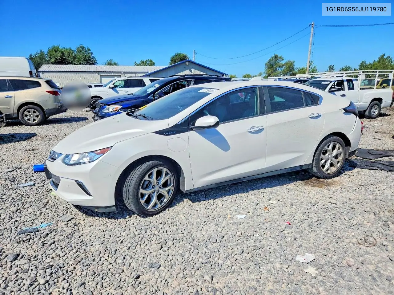 CHEVROLET VOLT 2018, VIN 1G1RD6S56JU119780