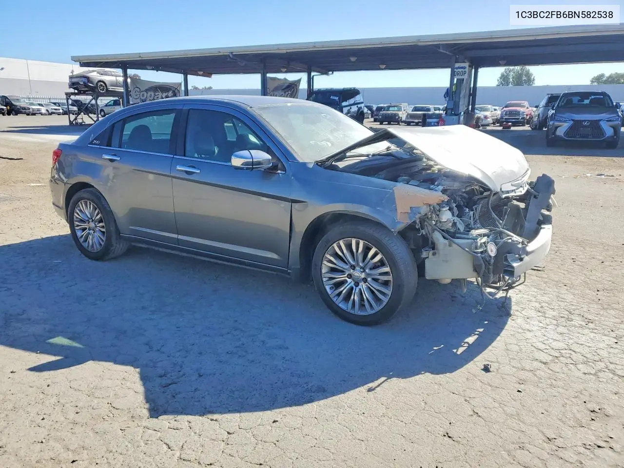 2011 CHRYSLER 200 VIN 1C3BC2FB6BN582538 — фото 4