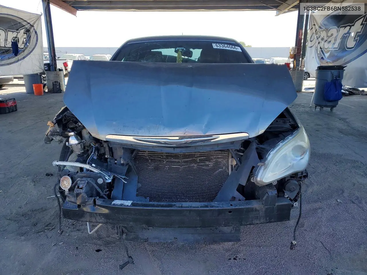 2011 CHRYSLER 200 VIN 1C3BC2FB6BN582538 — фото 5