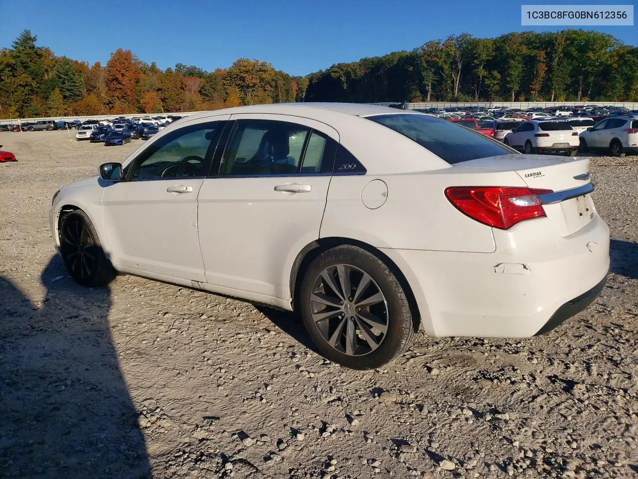 2011 CHRYSLER 200 VIN 1C3BC8FG0BN612356 — фото 2