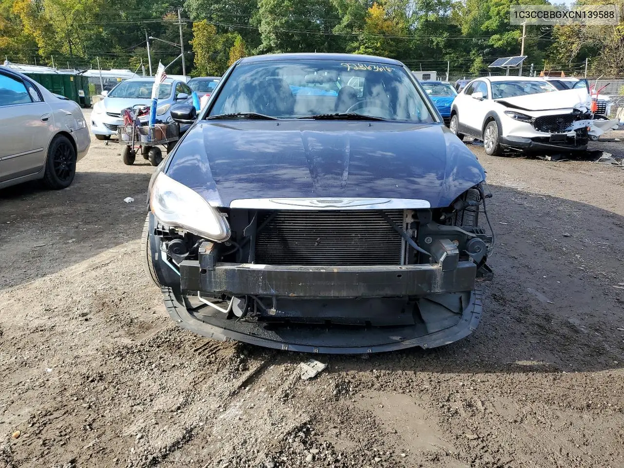 CHRYSLER 200 2012, VIN 1C3CCBBGXCN139588