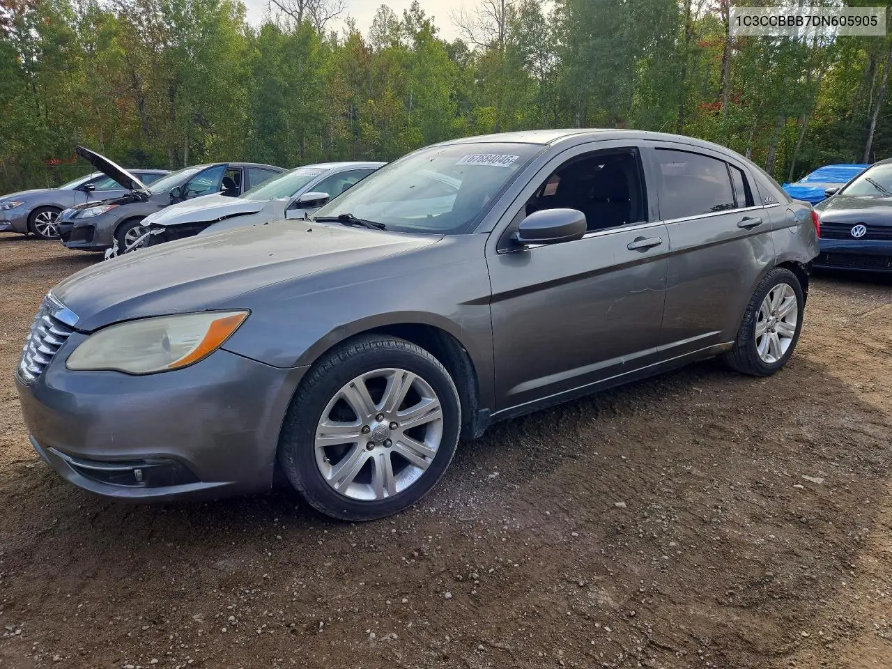 CHRYSLER 200 2013, VIN 1C3CCBBB7DN605905