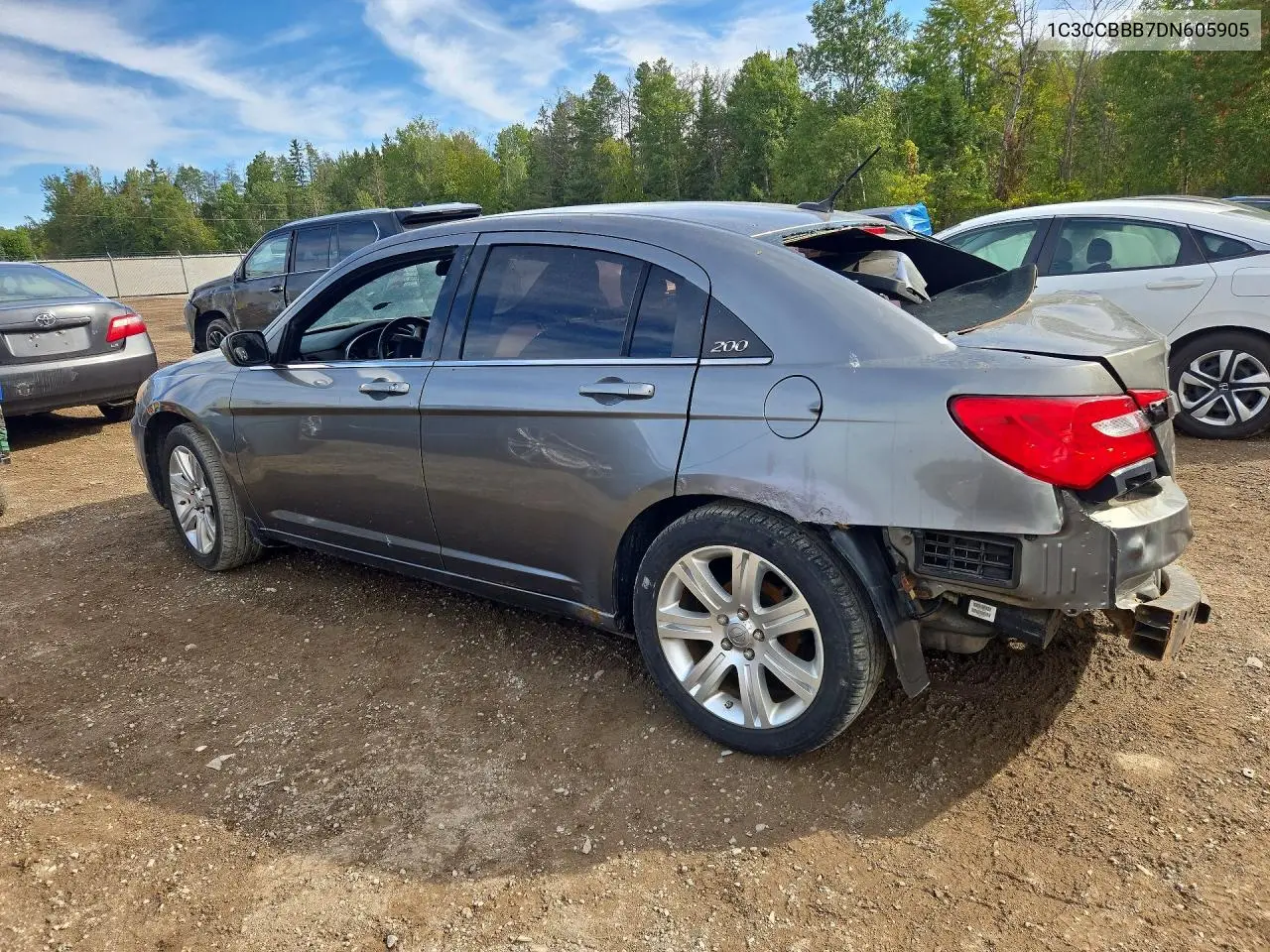 2013 CHRYSLER 200 VIN 1C3CCBBB7DN605905 — фото 2