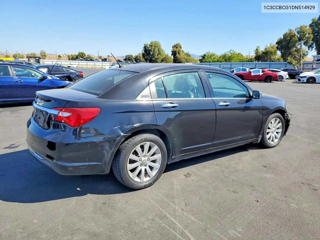 2013 CHRYSLER 200 VIN 1C3CCBCG1DN514929 — фото 3
