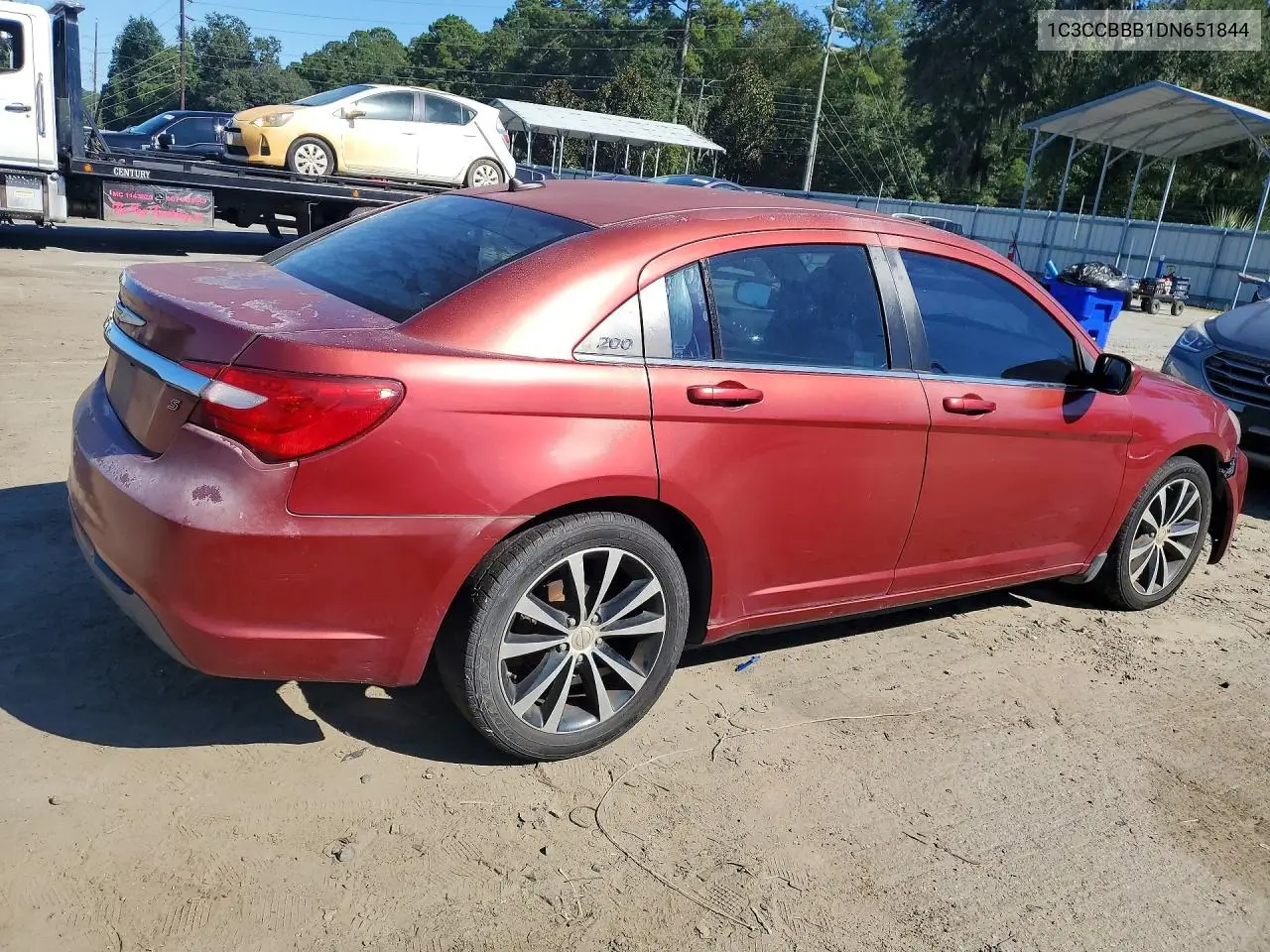 2013 CHRYSLER 200 VIN 1C3CCBBB1DN651844 — фото 3