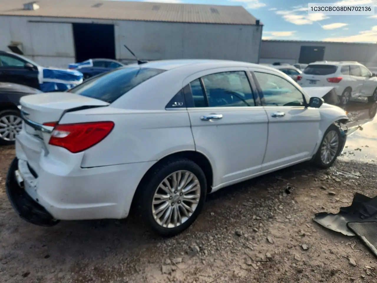 2013 CHRYSLER 200 VIN 1C3CCBCG8DN702136 — фото 3