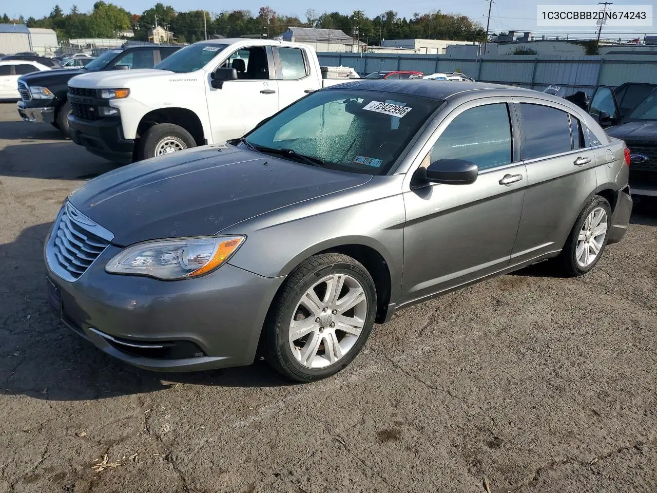 CHRYSLER 200 2013, VIN 1C3CCBBB2DN674243