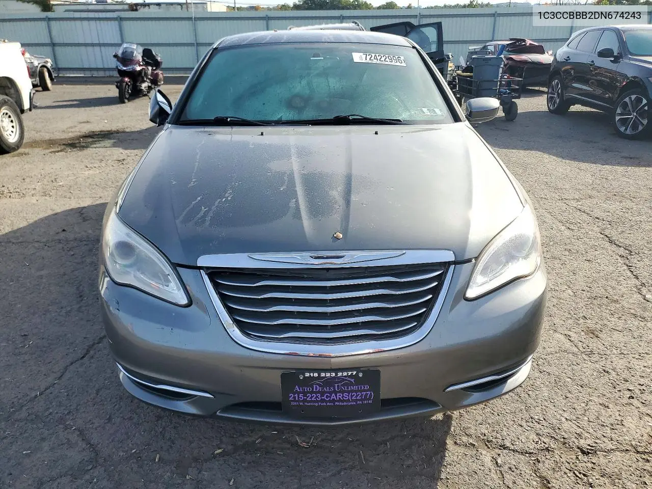 2013 CHRYSLER 200 VIN 1C3CCBBB2DN674243 — фото 5