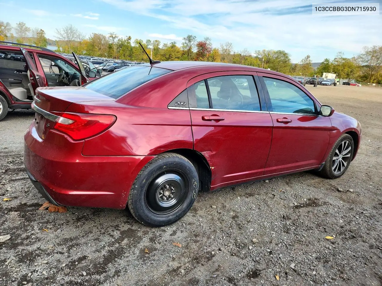 2013 CHRYSLER 200 VIN 1C3CCBBG3DN715930 — фото 3