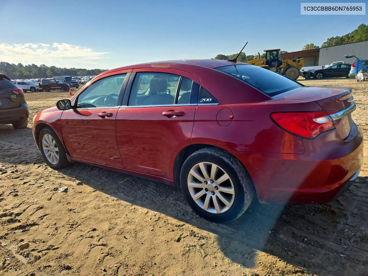 2013 CHRYSLER 200 VIN 1C3CCBBB6DN765953 — фото 2