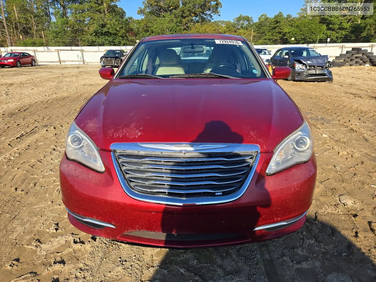 2013 CHRYSLER 200 VIN 1C3CCBBB6DN765953 — фото 5