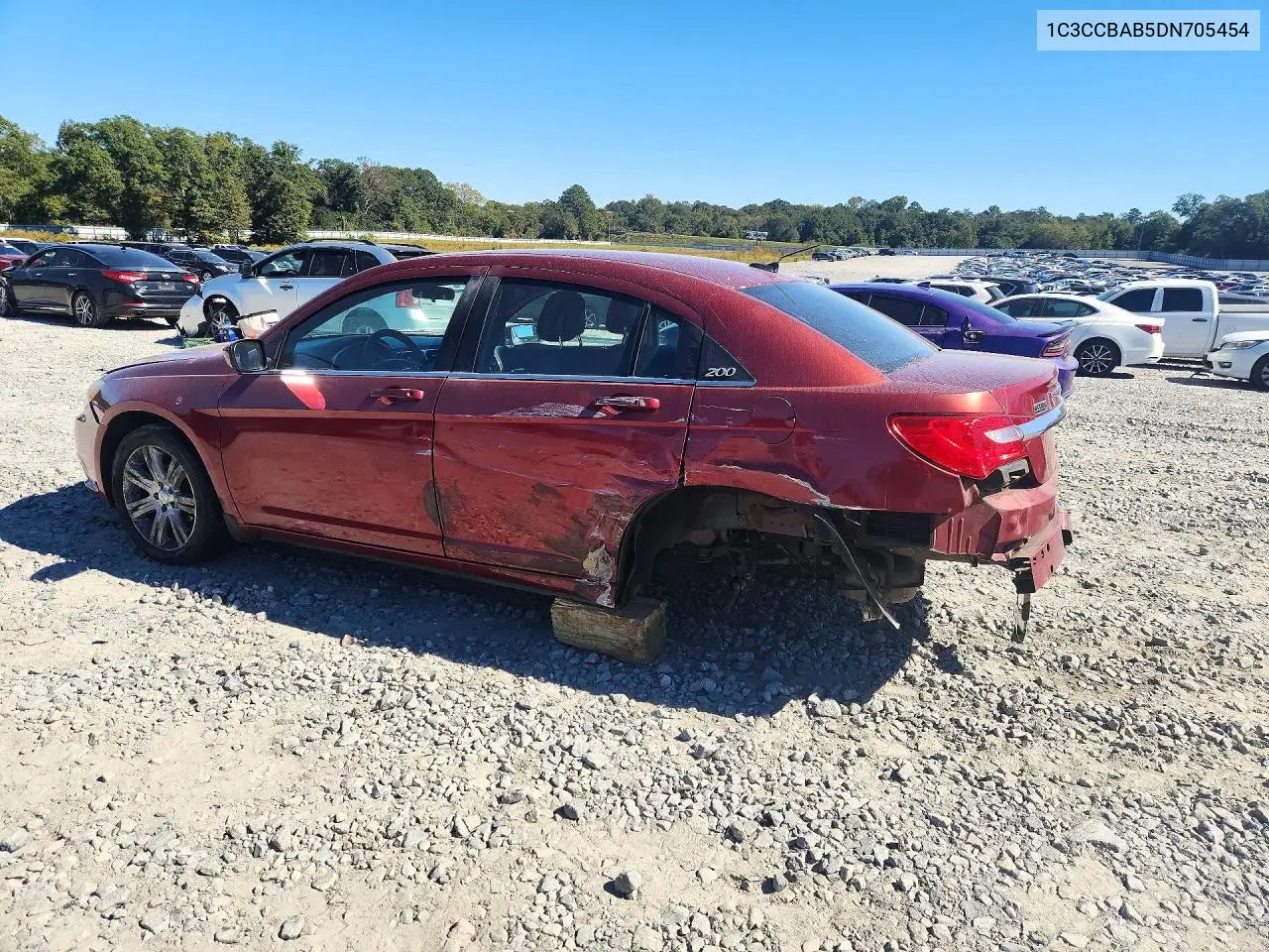 2013 CHRYSLER 200 VIN 1C3CCBAB5DN705454 — фото 2
