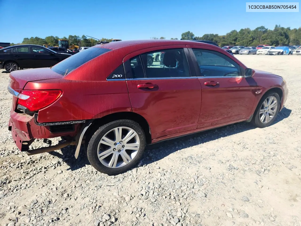 2013 CHRYSLER 200 VIN 1C3CCBAB5DN705454 — фото 3