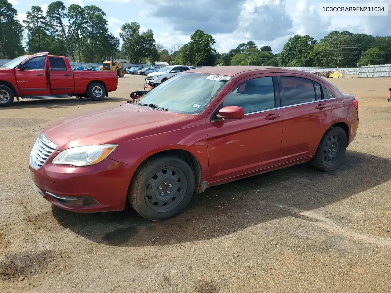 CHRYSLER 200 2014, VIN 1C3CCBAB9EN211034