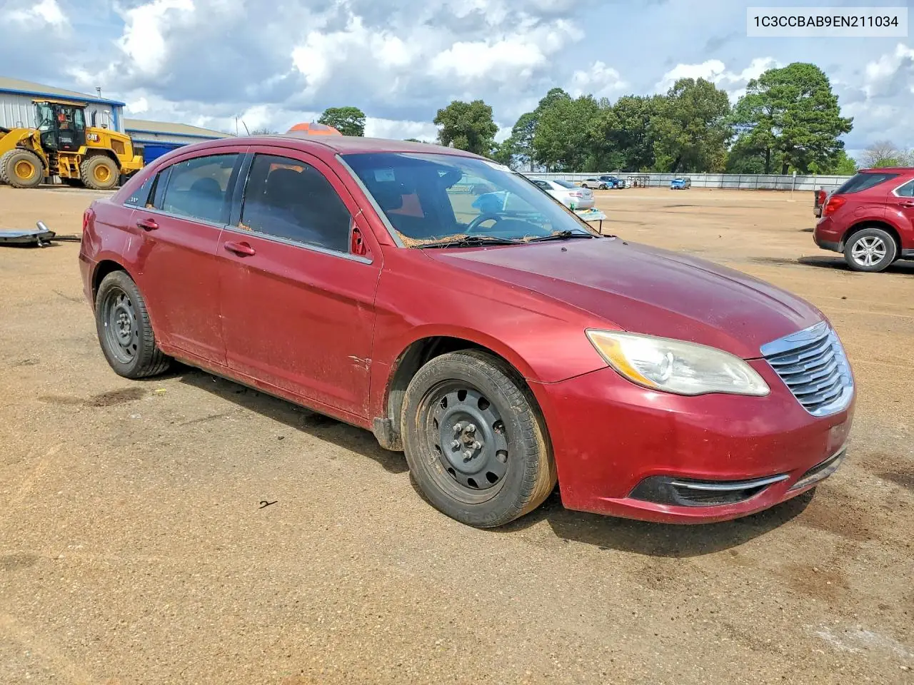 2014 CHRYSLER 200 VIN 1C3CCBAB9EN211034 — фото 4