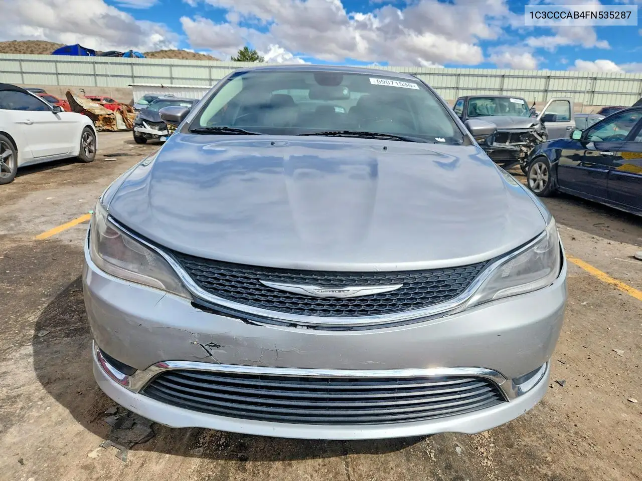 2015 CHRYSLER 200 VIN 1C3CCCAB4FN535287 — фото 5