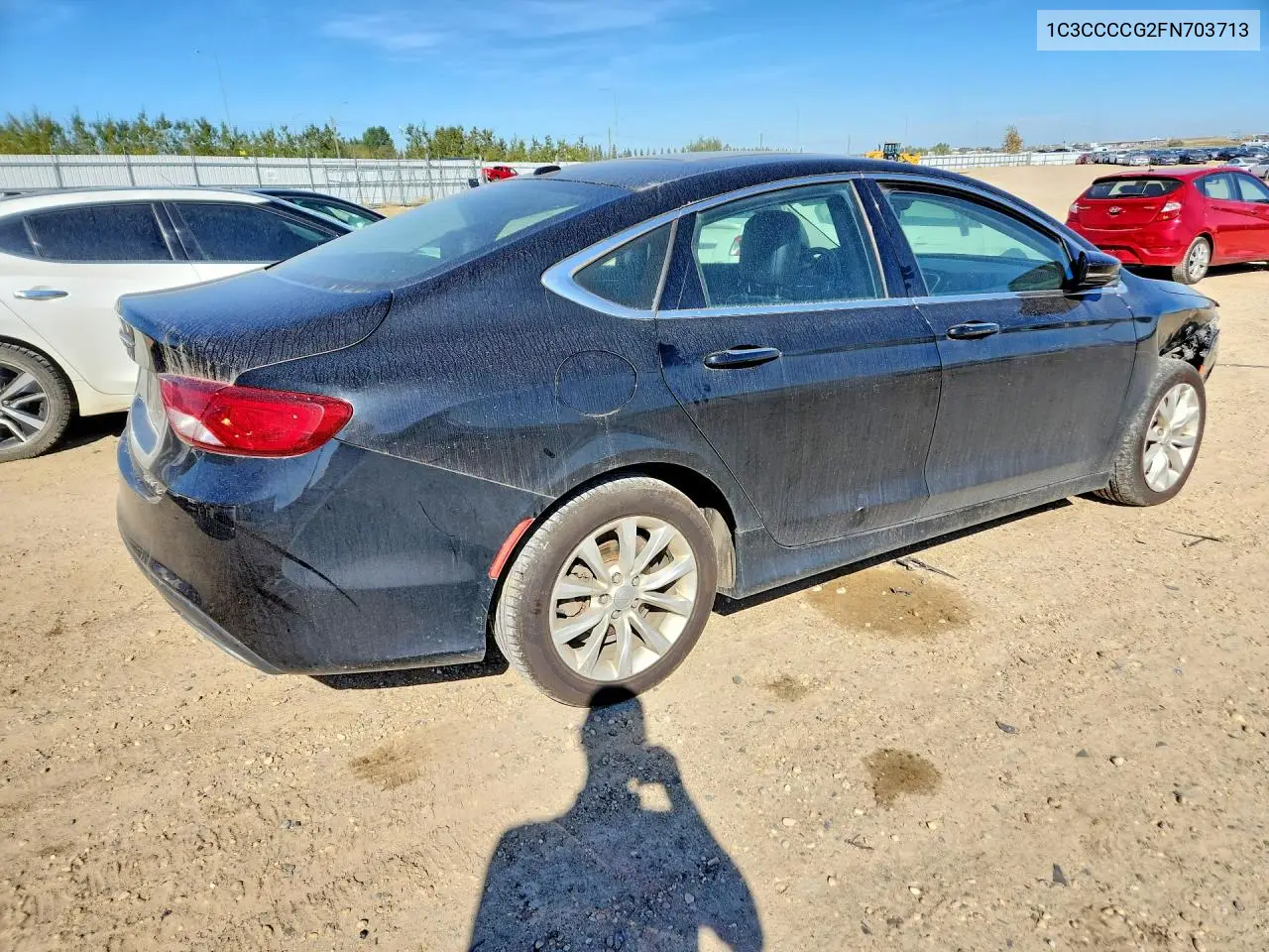 2015 CHRYSLER 200 VIN 1C3CCCCG2FN703713 — фото 3