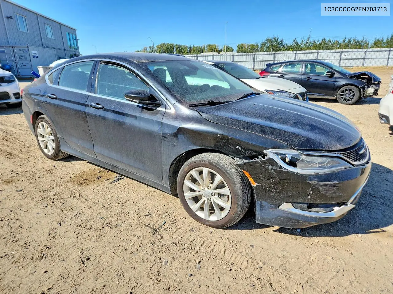 2015 CHRYSLER 200 VIN 1C3CCCCG2FN703713 — фото 4