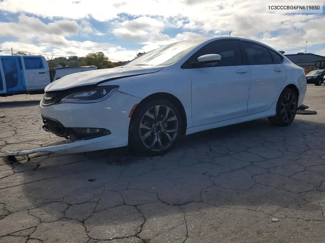 CHRYSLER 200 2015, VIN 1C3CCCBG6FN619850