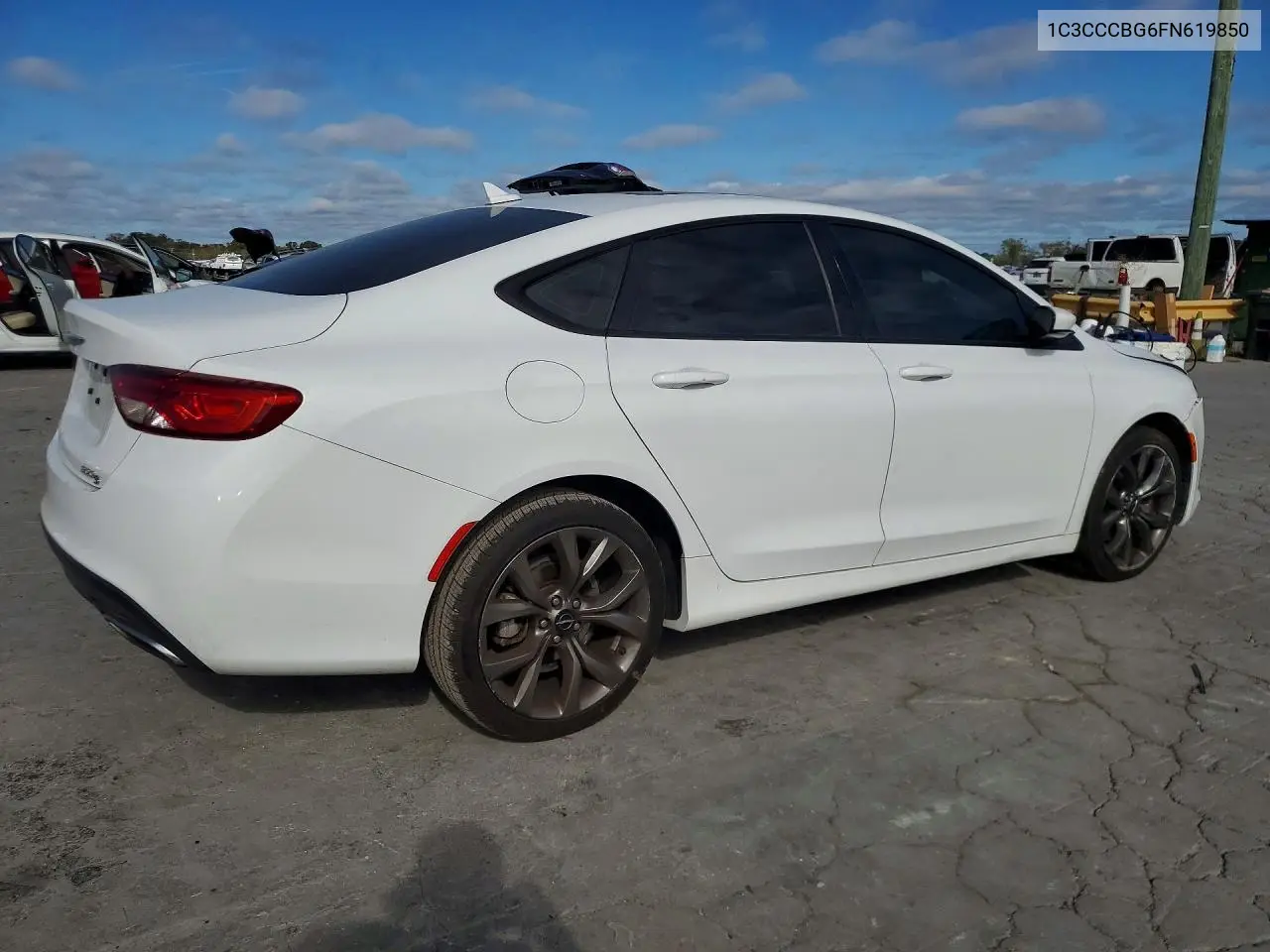 2015 CHRYSLER 200 VIN 1C3CCCBG6FN619850 — фото 3