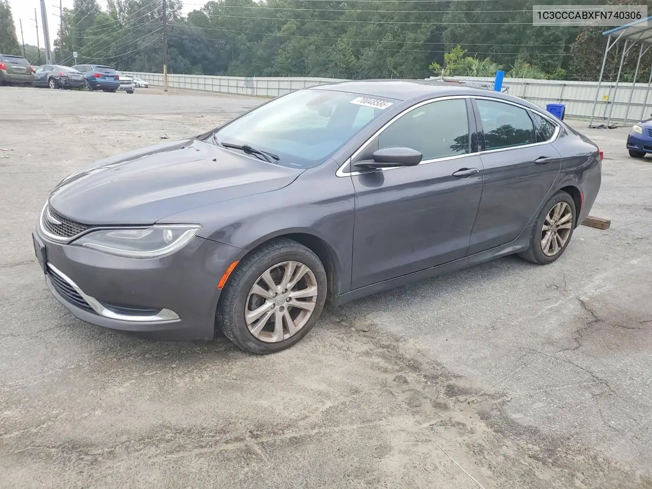 CHRYSLER 200 2015, VIN 1C3CCCABXFN740306