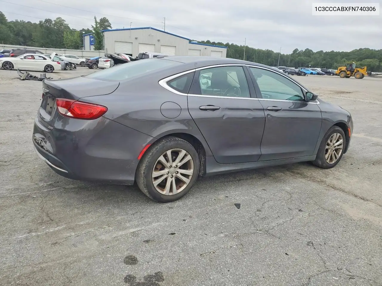 2015 CHRYSLER 200 VIN 1C3CCCABXFN740306 — фото 3