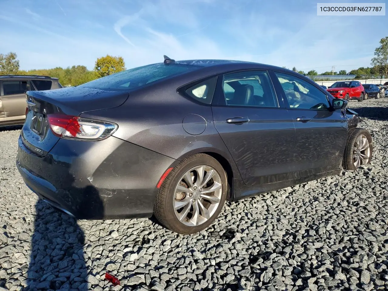 2015 CHRYSLER 200 VIN 1C3CCCDG3FN627787 — фото 3