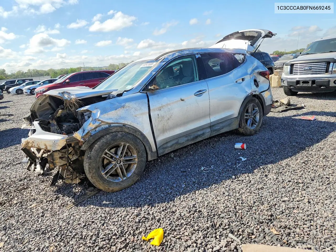 CHRYSLER 200 2015, VIN 1C3CCCAB0FN669245