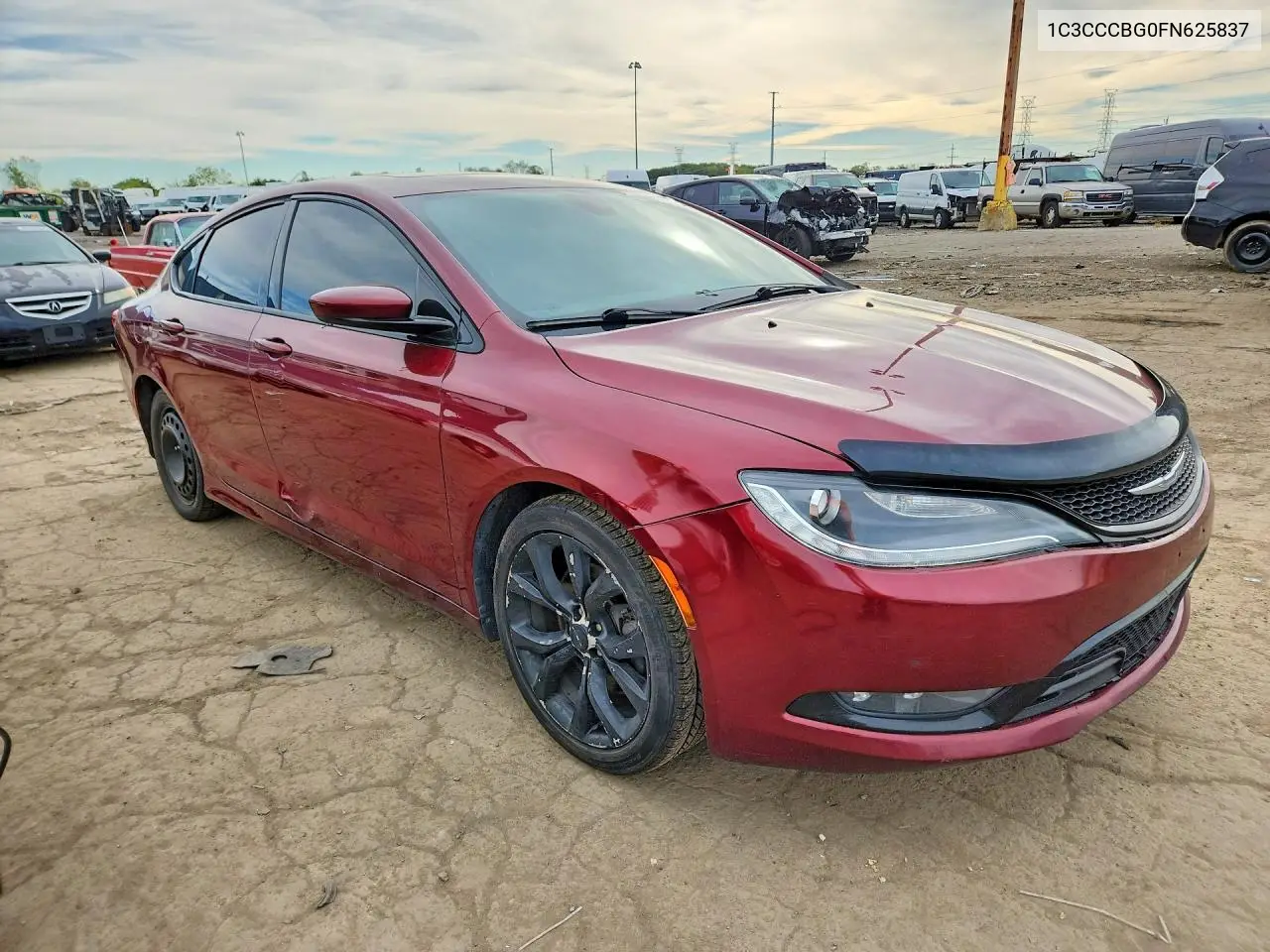 2015 CHRYSLER 200 VIN 1C3CCCBG0FN625837 — фото 4