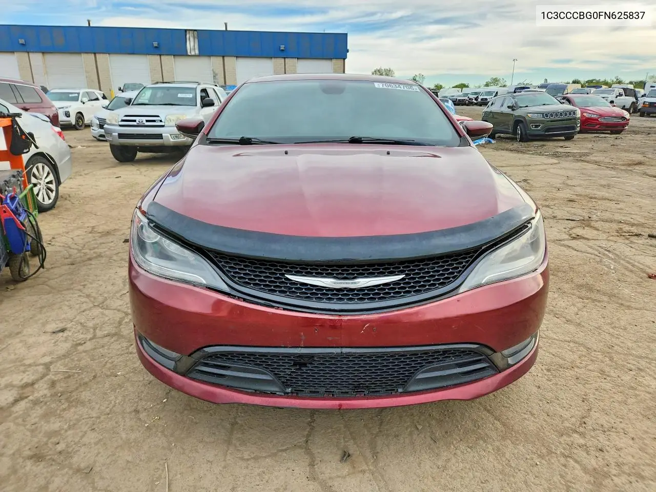 2015 CHRYSLER 200 VIN 1C3CCCBG0FN625837 — фото 5