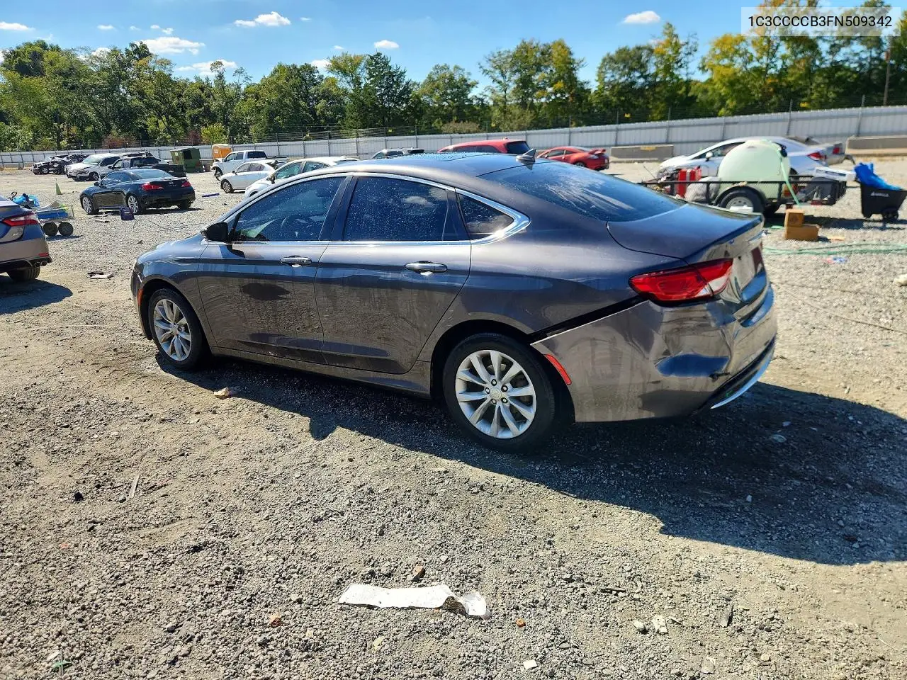 2015 CHRYSLER 200 VIN 1C3CCCCB3FN509342 — фото 2