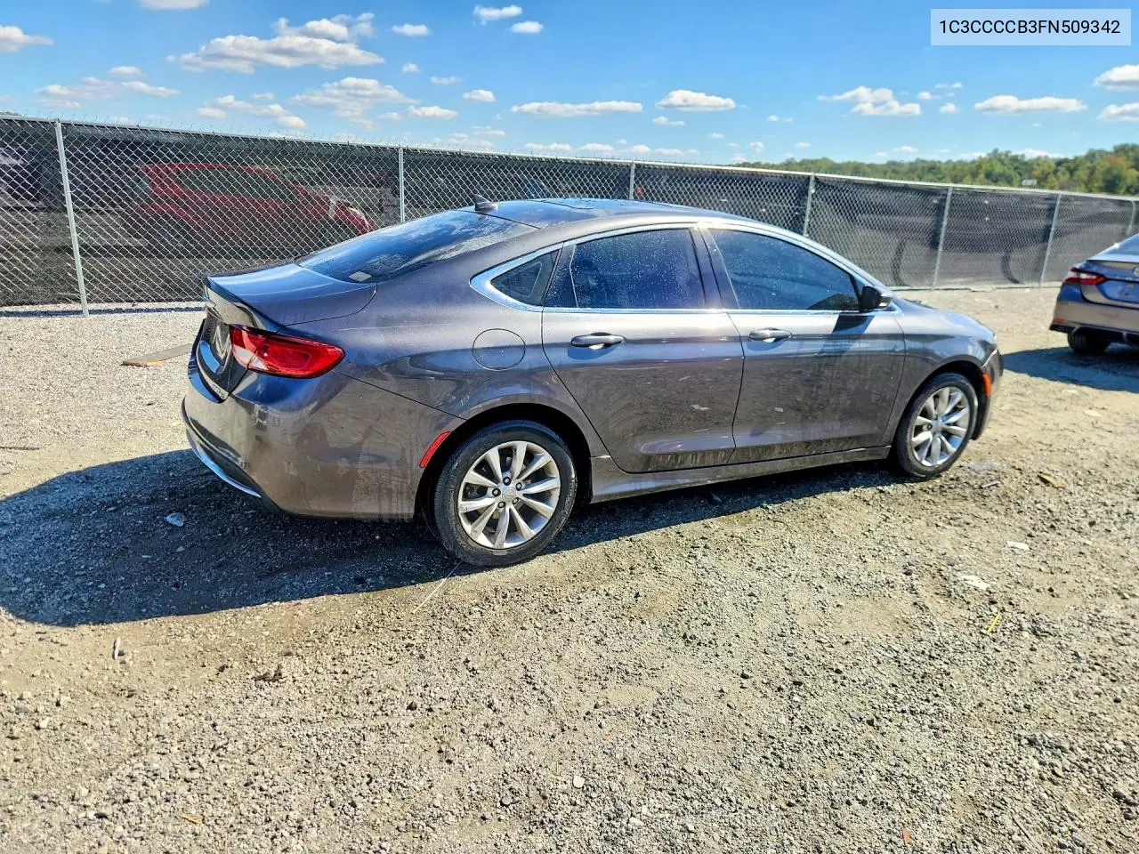 2015 CHRYSLER 200 VIN 1C3CCCCB3FN509342 — фото 3