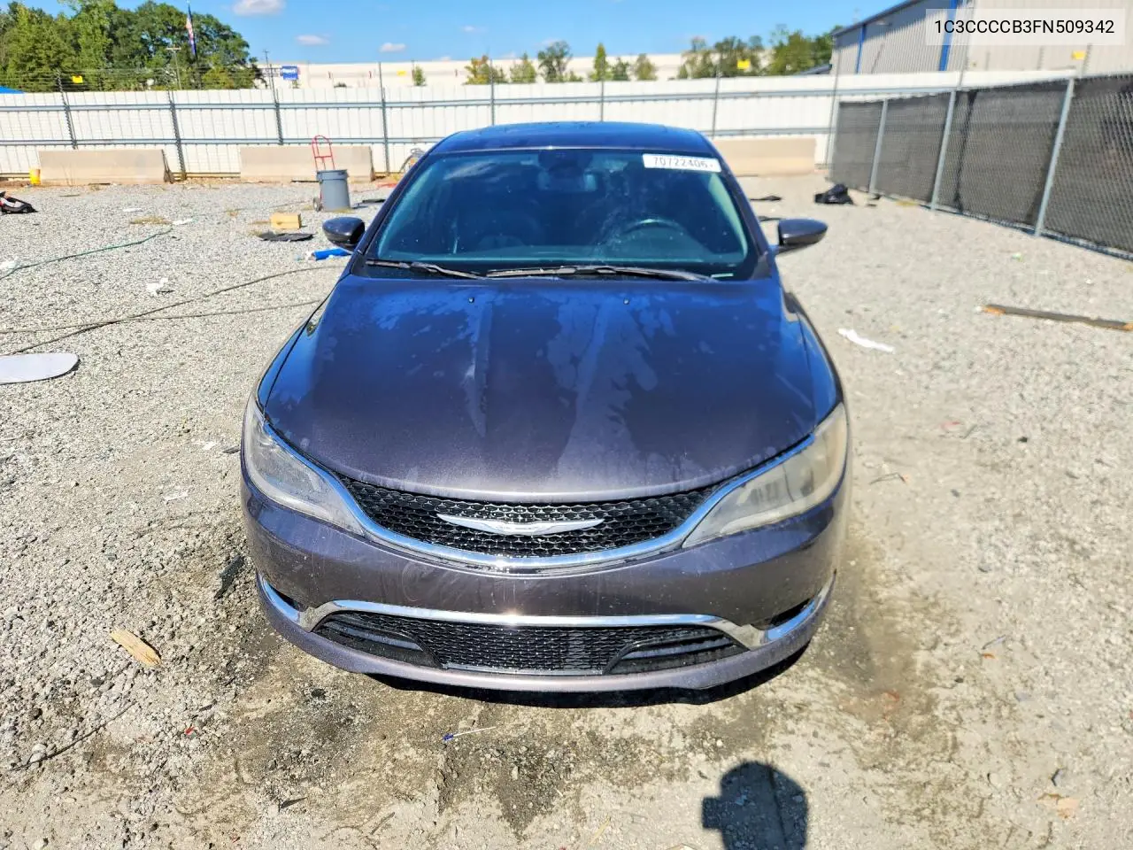 2015 CHRYSLER 200 VIN 1C3CCCCB3FN509342 — фото 5