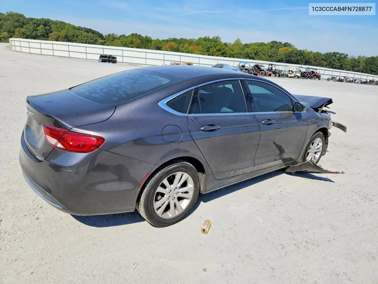 2015 CHRYSLER 200 VIN 1C3CCCAB4FN728877 — фото 3