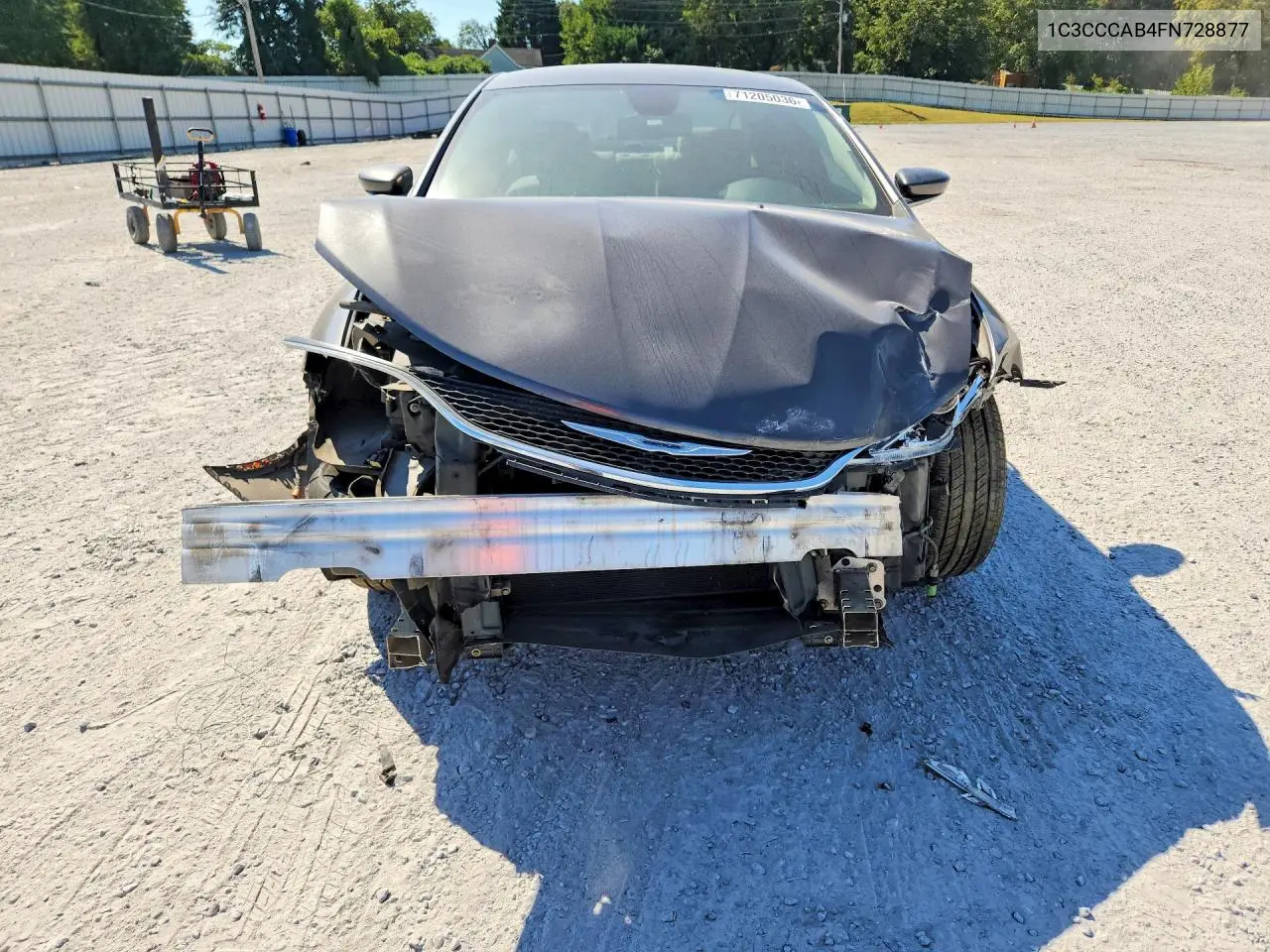2015 CHRYSLER 200 VIN 1C3CCCAB4FN728877 — фото 5
