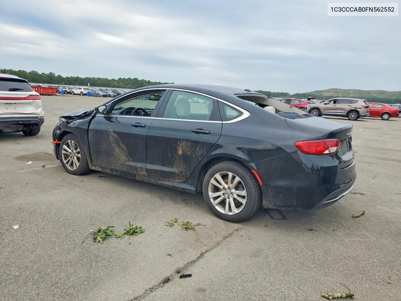 2015 CHRYSLER 200 VIN 1C3CCCAB0FN562552 — фото 2