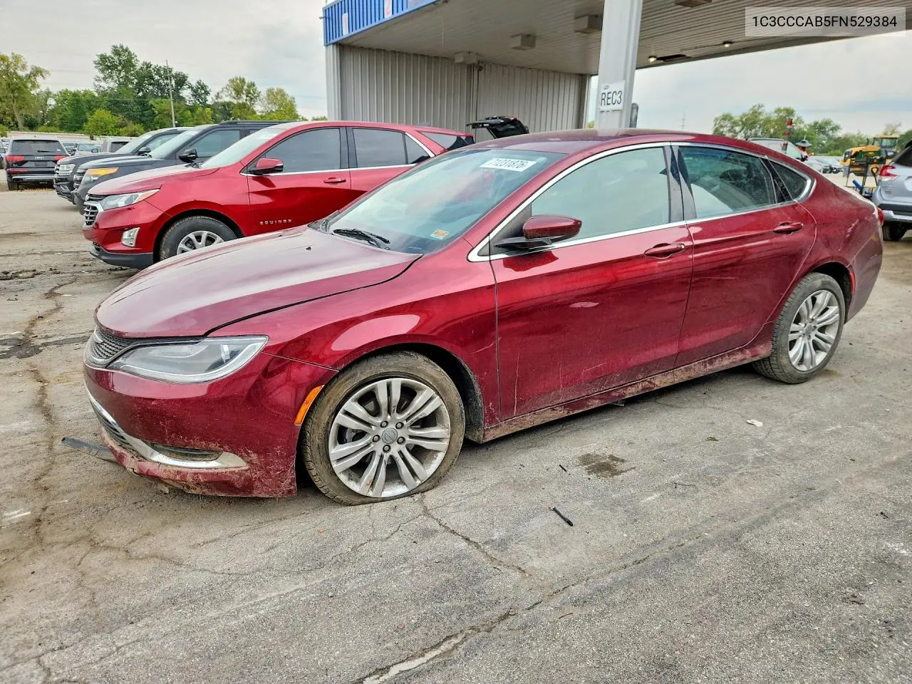 CHRYSLER 200 2015, VIN 1C3CCCAB5FN529384