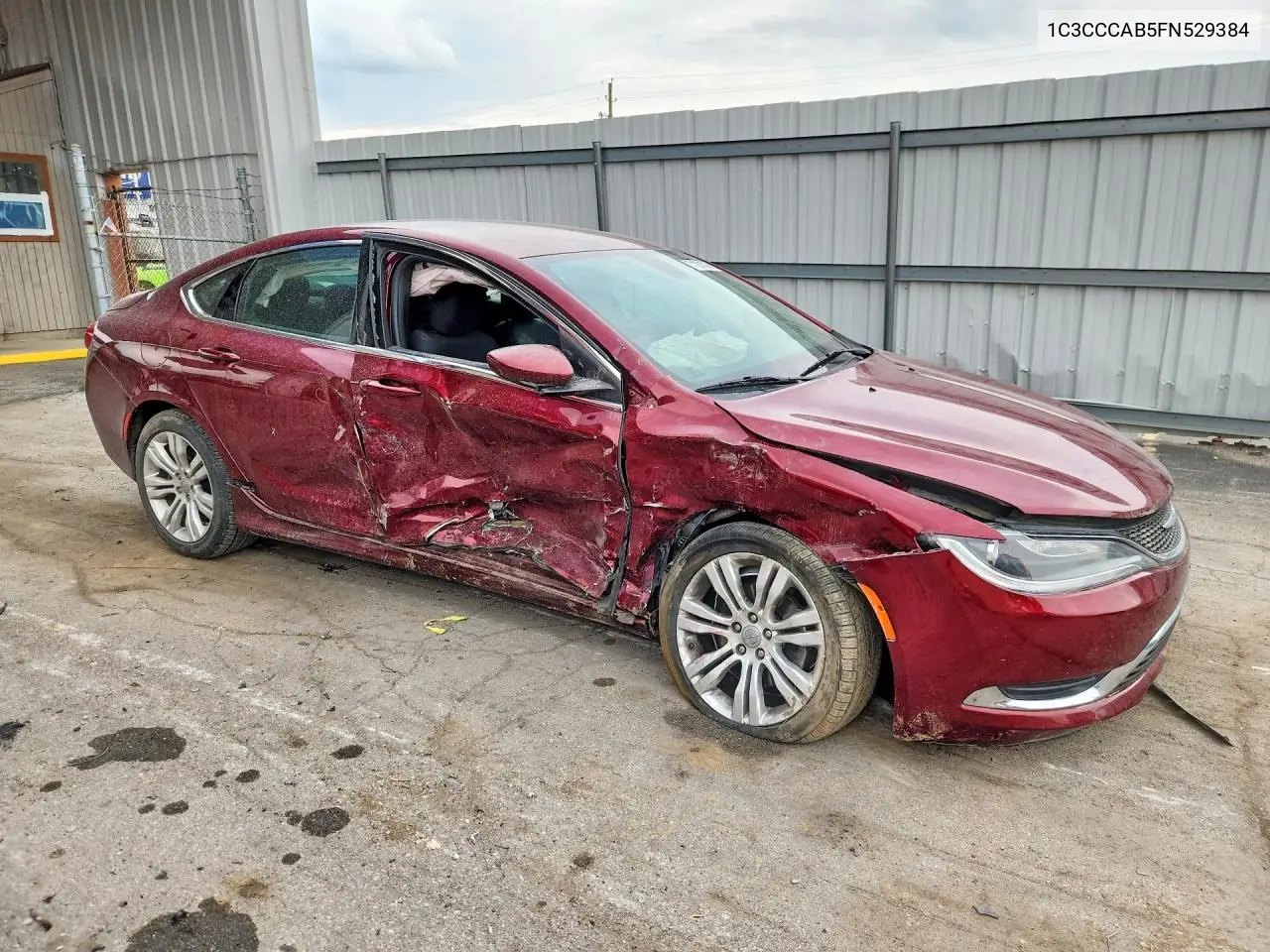 2015 CHRYSLER 200 VIN 1C3CCCAB5FN529384 — фото 4