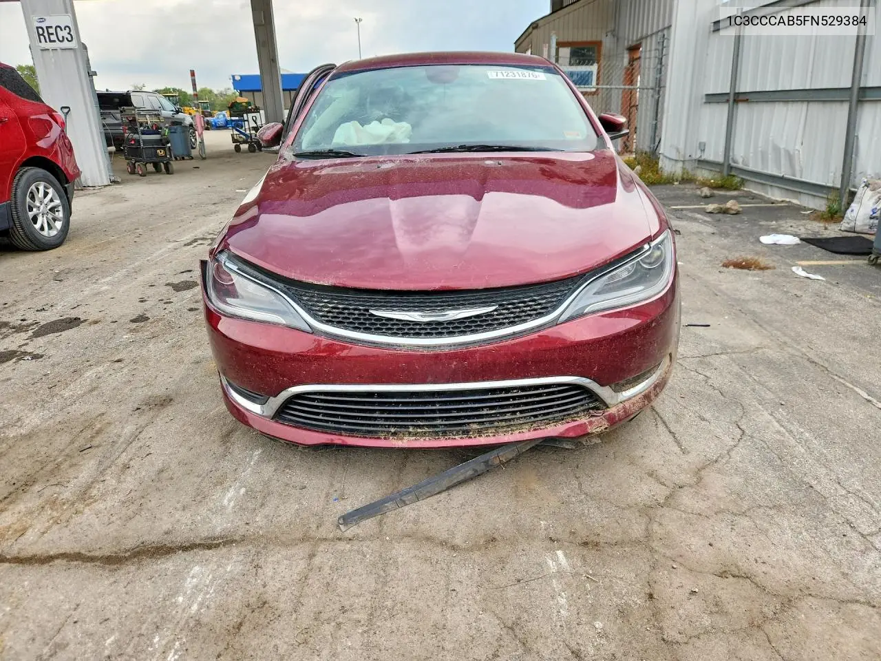 2015 CHRYSLER 200 VIN 1C3CCCAB5FN529384 — фото 5