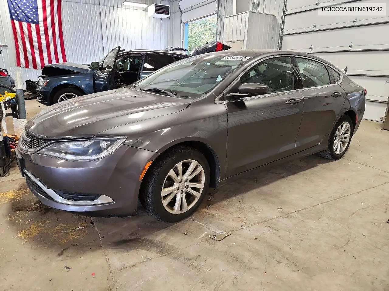 CHRYSLER 200 2015, VIN 1C3CCCAB8FN619242