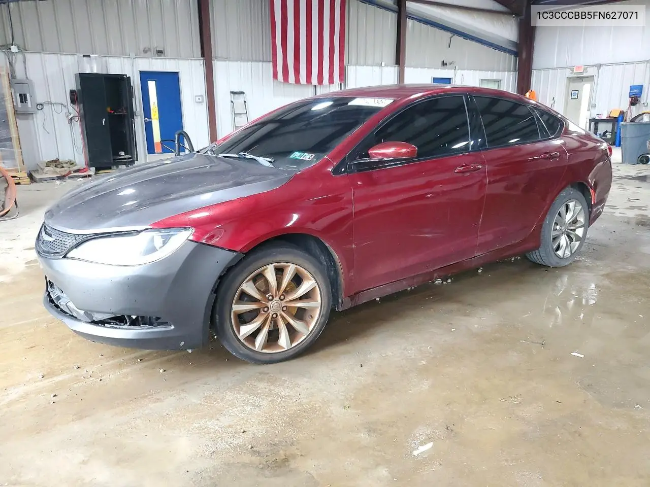 CHRYSLER 200 2015, VIN 1C3CCCBB5FN627071