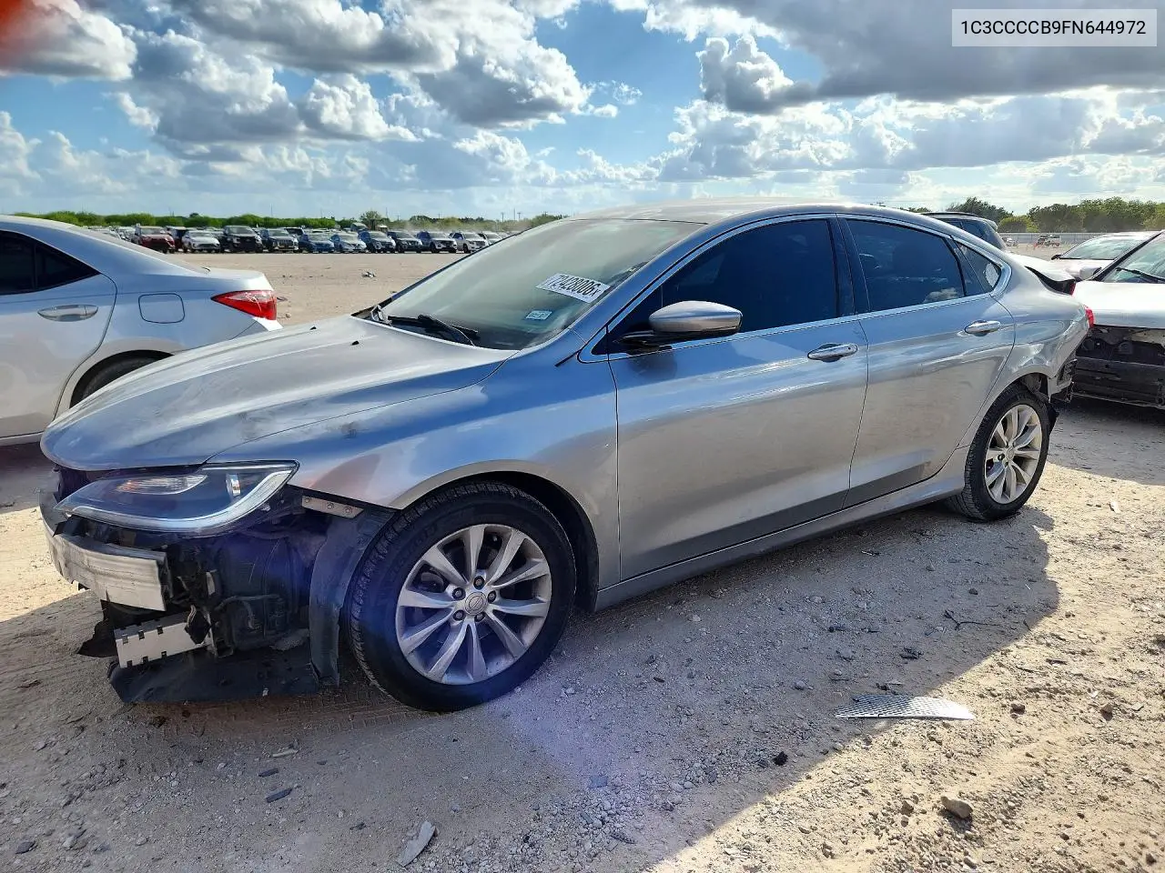CHRYSLER 200 2015, VIN 1C3CCCCB9FN644972