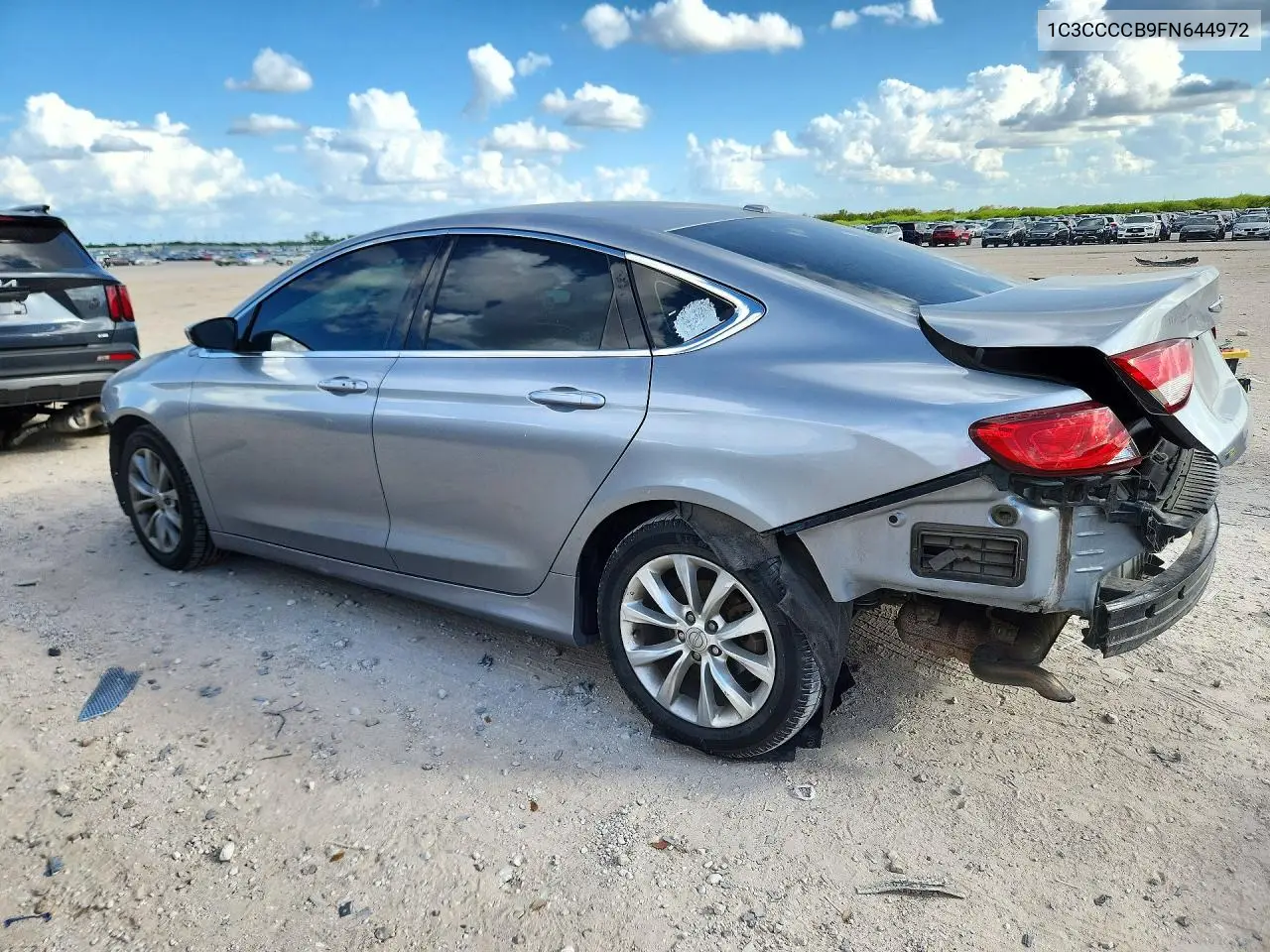 2015 CHRYSLER 200 VIN 1C3CCCCB9FN644972 — фото 2