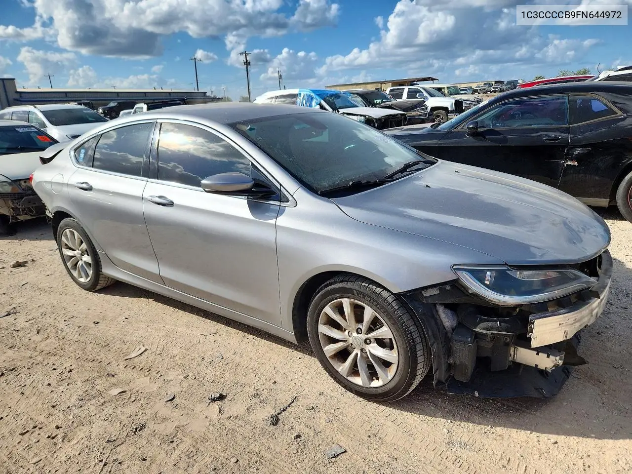 2015 CHRYSLER 200 VIN 1C3CCCCB9FN644972 — фото 4