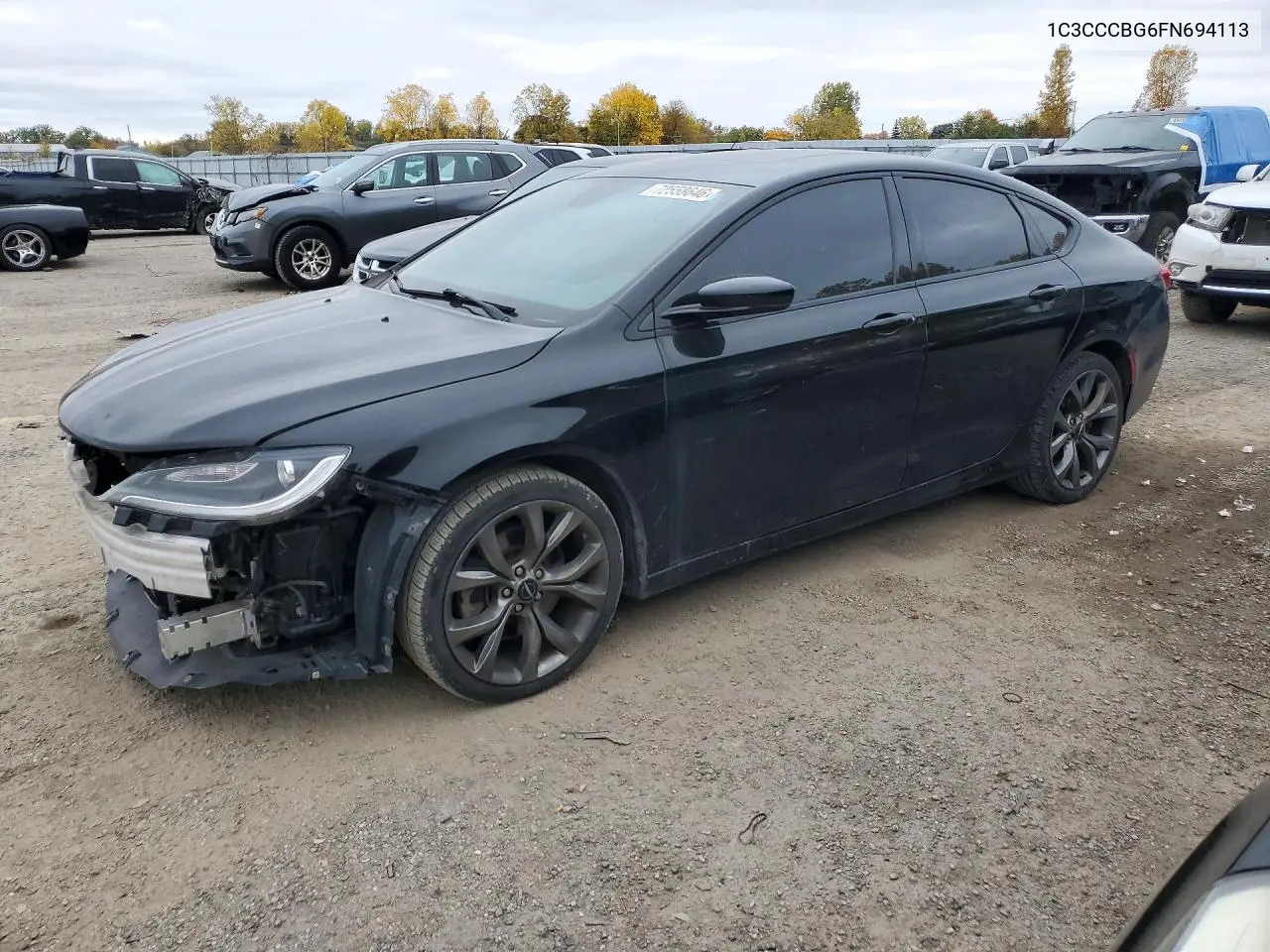 CHRYSLER 200 2015, VIN 1C3CCCBG6FN694113