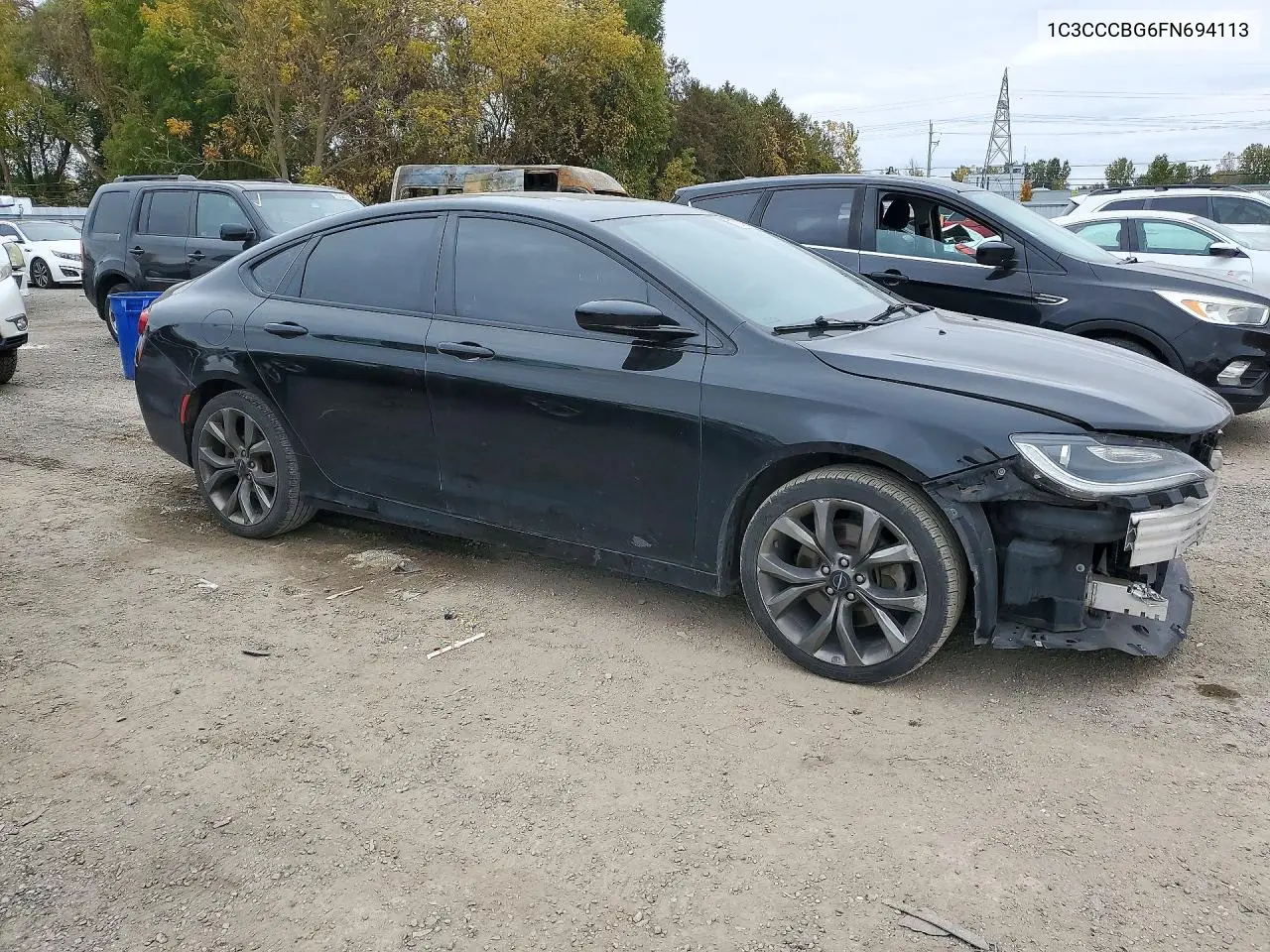2015 CHRYSLER 200 VIN 1C3CCCBG6FN694113 — фото 4