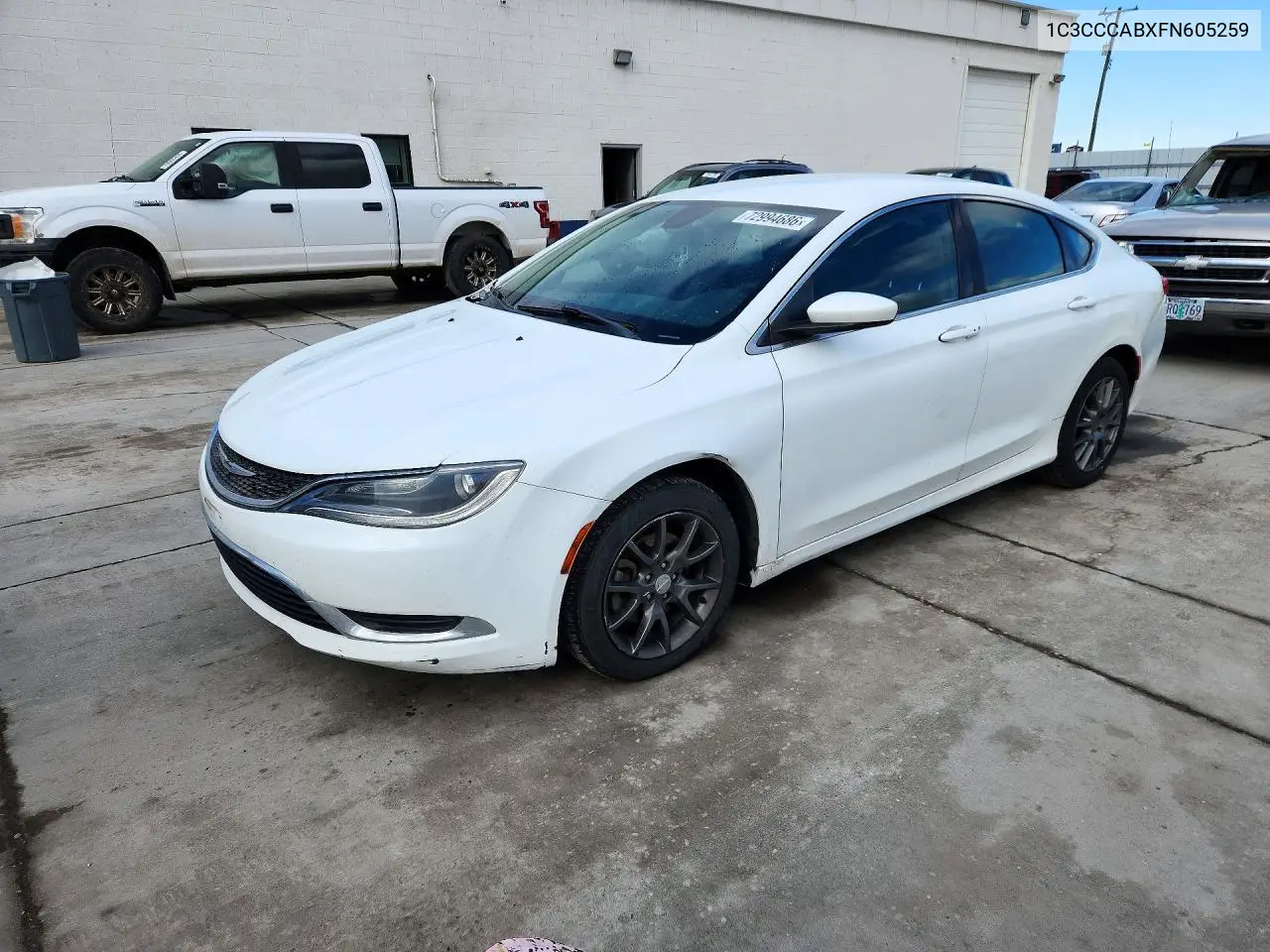 CHRYSLER 200 2015, VIN 1C3CCCABXFN605259