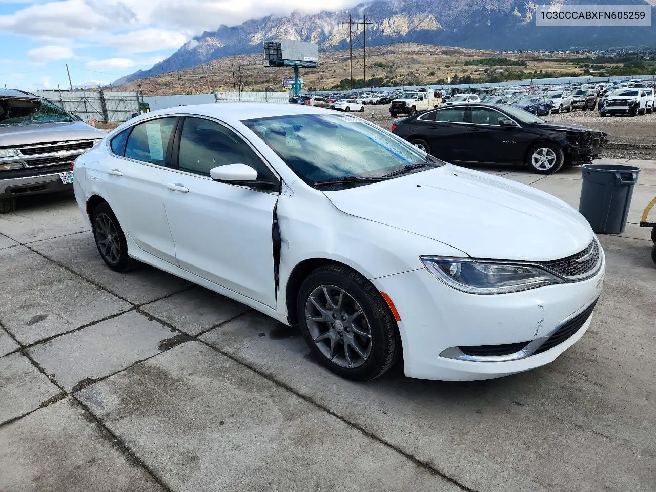 2015 CHRYSLER 200 VIN 1C3CCCABXFN605259 — фото 4